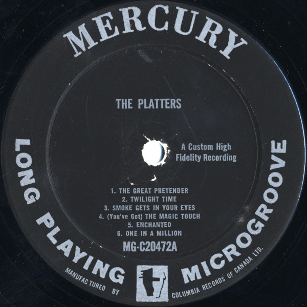 The Platters - Encore Of Golden Hits | Mercury (MG-C20472) - 3 The Platters - Encore Of Golden Hits | Mercury (MG-C20472) - 3