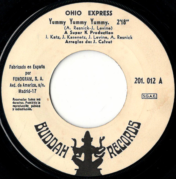 Ohio Express - Yummy Yummy Yummy | Buddah Records (201.012) - 2 Ohio Express - Yummy Yummy Yummy | Buddah Records (201.012) - 2