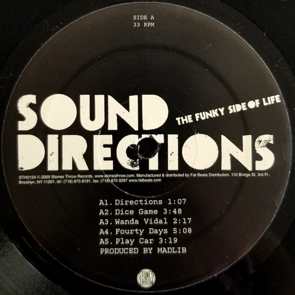 Sound Directions - The Funky Side Of Life | Stones Throw Records (STH2124) - 3 Sound Directions - The Funky Side Of Life | Stones Throw Records (STH2124) - 3