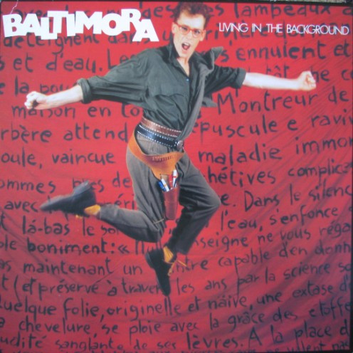 Baltimora - Living In The Background | Manhattan Records (SQ-53020) - main Baltimora - Living In The Background | Manhattan Records (SQ-53020) - main