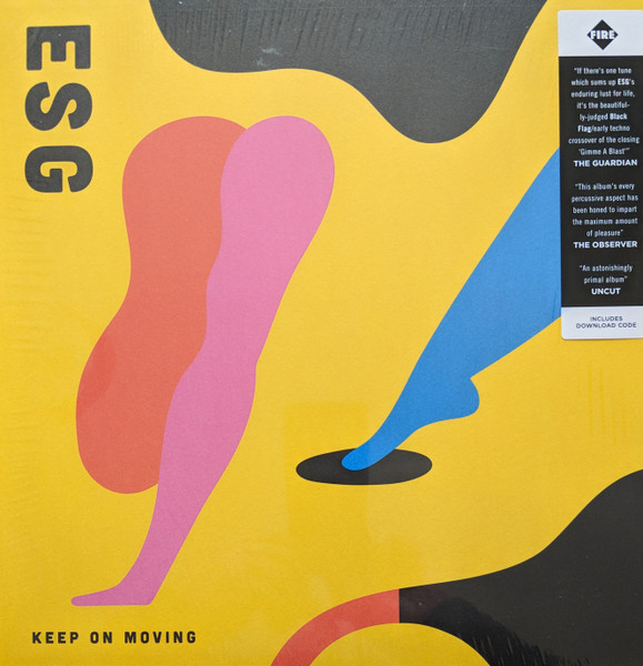 ESG - Keep On Moving | Fire Records (FIRELP233) - main