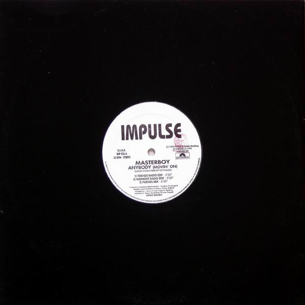 Masterboy - Anybody (Movin' On) | Impulse (IMP 526)