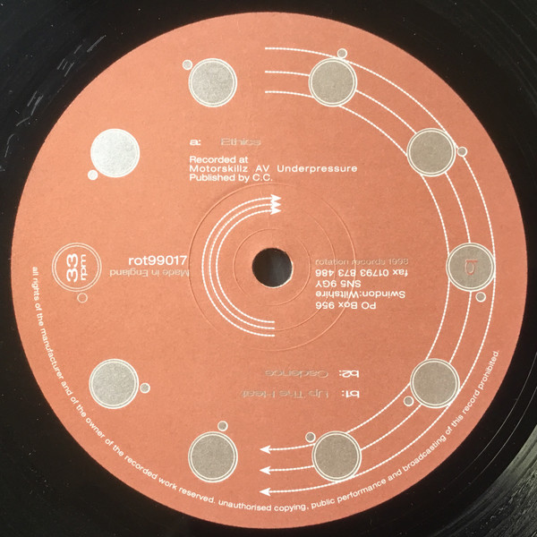 Bryan Zentz - Ethic And Practice | Rotation Records (rot99017) - 2