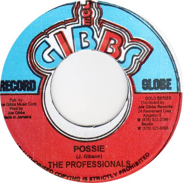 Prince Jazzbo / The Professionals - 12 Tribe Possie / Possie | Joe Gibbs Record Globe (none) - 2