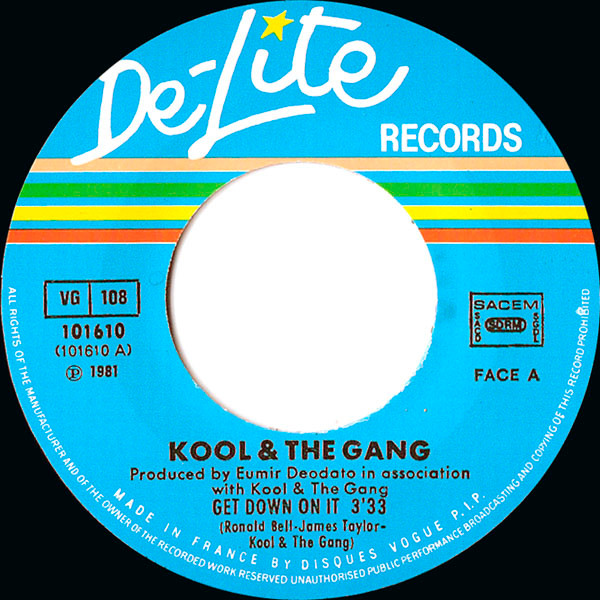 Kool & The Gang - Get Down On It | De-Lite Records (101610) - 3