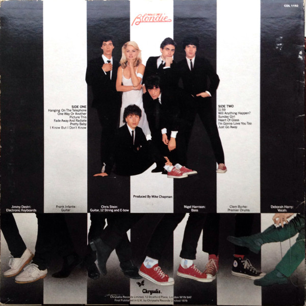 Blondie - Parallel Lines | Chrysalis (CDL 1192) - 2