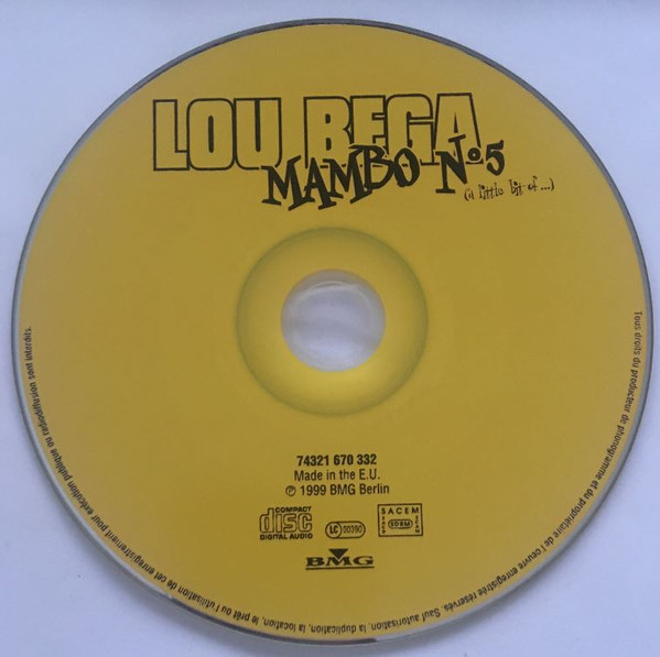 Lou Bega - Mambo N°5 (A Little Bit Of...) | BMG (74321 67033 2) - 4