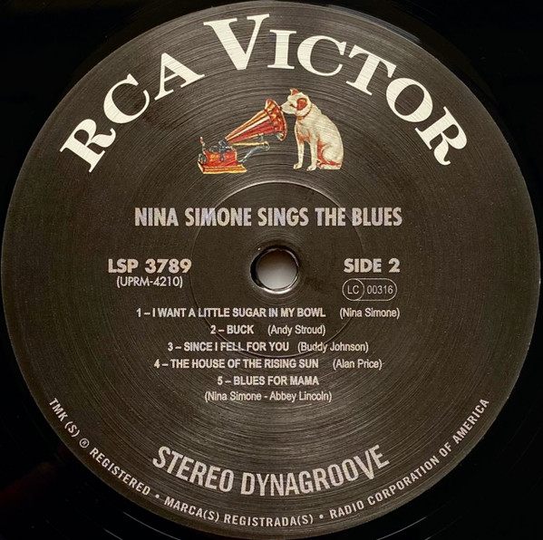 Nina Simone - Nina Simone Sings The Blues | Speakers Corner Records (LSP-3789) - 4 Nina Simone - Nina Simone Sings The Blues | Speakers Corner Records (LSP-3789) - 4