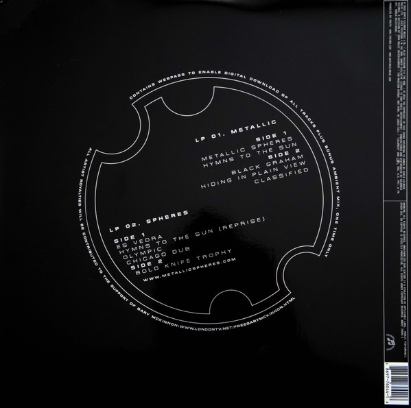 The Orb Featuring David Gilmour - Metallic Spheres (2LP) [Vinyl] | Columbia (88697760441) - 2