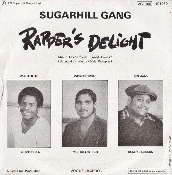 Sugarhill Gang - Rapper's Delight | Sugar Hill Records (101260) - main