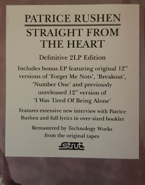 Patrice Rushen - Straight From The Heart | Strut (STRUT221LP) - 2