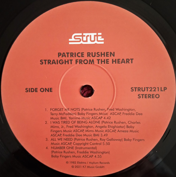 Patrice Rushen - Straight From The Heart | Strut (STRUT221LP) - 3