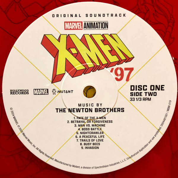 The Newton Brothers - X-Men '97 (Original Soundtrack) | Hollywood Records (D004477901) - 4 The Newton Brothers - X-Men '97 (Original Soundtrack) | Hollywood Records (D004477901) - 4