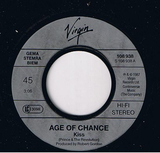 Age Of Chance - Kiss | Virgin (108 938) - 3