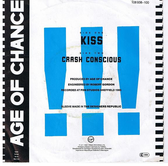 Age Of Chance - Kiss | Virgin (108 938) - 2