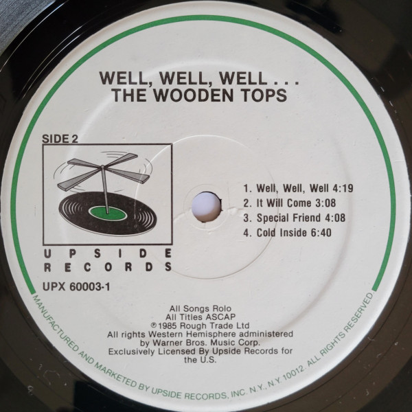The Woodentops - Well Well Well ... | Upside Records (UPX 60003-1) - 4 The Woodentops - Well Well Well ... | Upside Records (UPX 60003-1) - 4