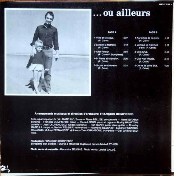 Pierre Calvé - Vivre En Ce Pays... Ou Ailleurs | Barclay (80164) - 2