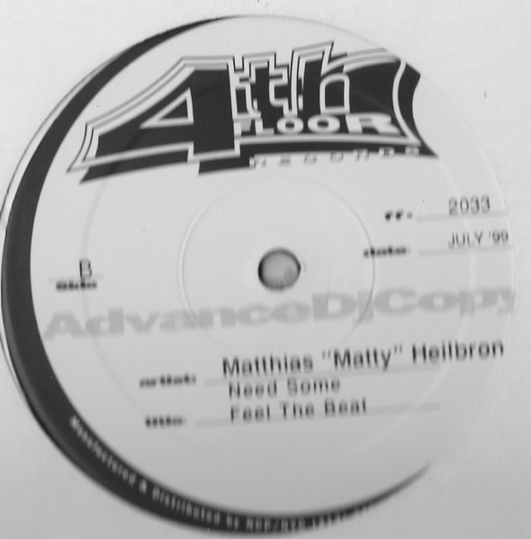Matthias Heilbronn - The Bass Ale EP | 4th Floor Records (FF 2033) - main
