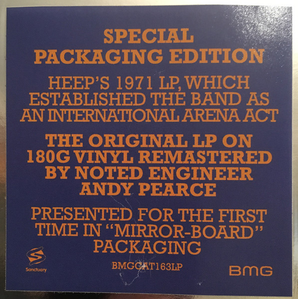 Uriah Heep - Look At Yourself | Sanctuary (BMGCAT163LP) - 3 Uriah Heep - Look At Yourself | Sanctuary (BMGCAT163LP) - 3