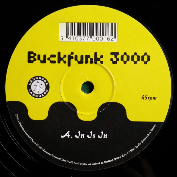 Buckfunk 3000 - In Is In / Planet Shock Future Rock | Language (WORD 12017) - main