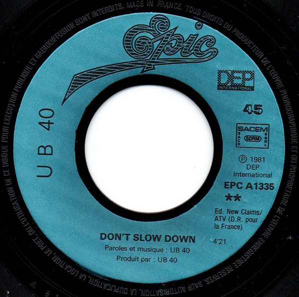 UB40 - Present Arms | Epic (EPC A1335) - 4 UB40 - Present Arms | Epic (EPC A1335) - 4