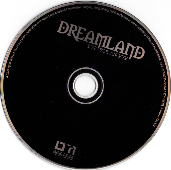 Dreamland - Eye For An Eye CD | Dockyard 1 (DY100282) - 3 Dreamland - Eye For An Eye CD | Dockyard 1 (DY100282) - 3