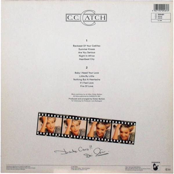 C.C. Catch - Big Fun | Hansa (209 481) - 2