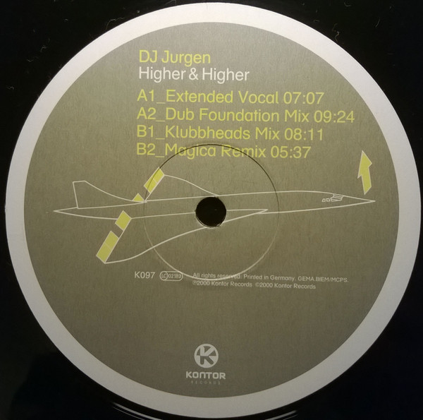 DJ Jurgen - Higher & Higher | Kontor Records (K097) - 4