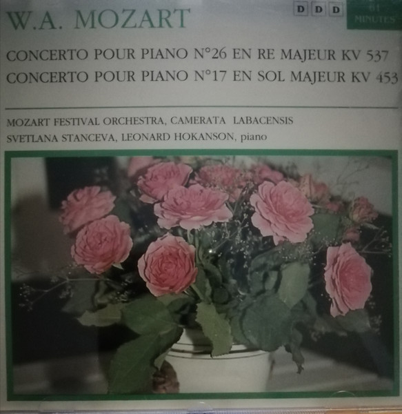 Wolfgang Amadeus Mozart - Concerto Pour Piano N°26 | Mediaphon (Cd 74438) - main