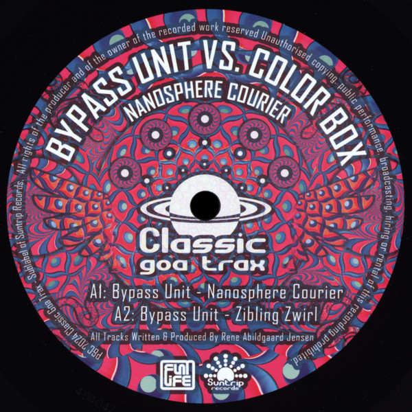 Bypass Unit Vs. Color Box - Nanosphere Courier | Classic Goa Trax (CGTEPV02)