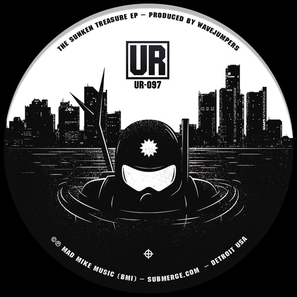 Wavejumpers - The Sunken Treasure EP | Underground Resistance (UR-097) Wavejumpers - The Sunken Treasure EP | Underground Resistance (UR-097)