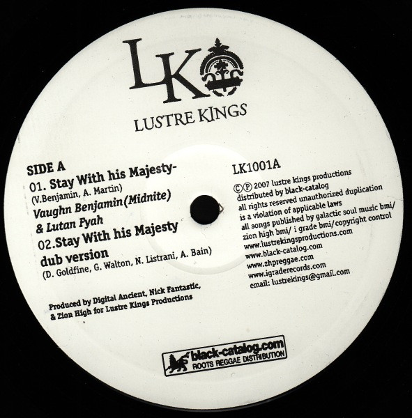 Various - Stay With His Majesty / Why, Why, Why | Lustre Kings (LK1001) - main