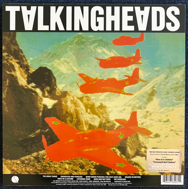 Talking Heads - Remain In Light LP - WHITE | Sire (RCD1 70802) - 2 Talking Heads - Remain In Light LP - WHITE | Sire (RCD1 70802) - 2