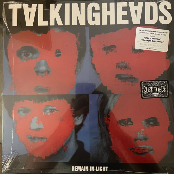 Talking Heads - Remain In Light LP - WHITE | Sire (RCD1 70802) - main Talking Heads - Remain In Light LP - WHITE | Sire (RCD1 70802) - main