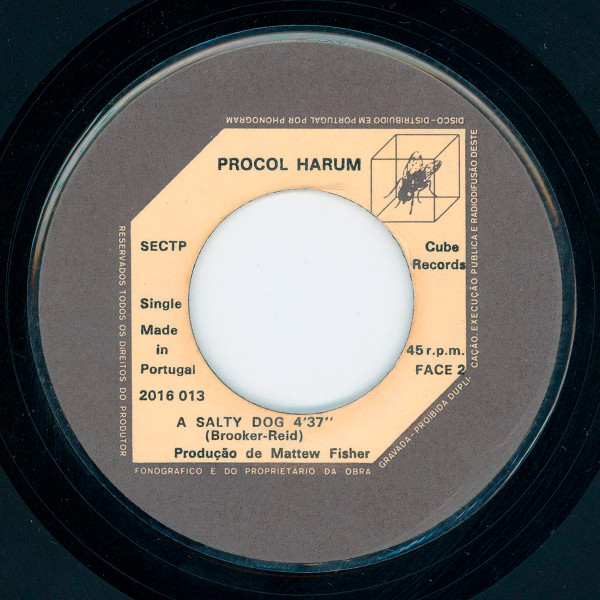 Procol Harum - A Whiter Shade Of Pale / A Salty Dog | Cube Records (2016 013) - 4