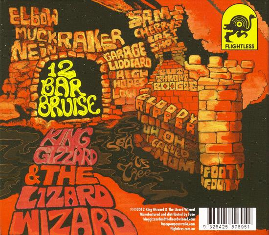 King Gizzard And The Lizard Wizard - 12 Bar Bruise CD | Flightless (FLT001) - 3 King Gizzard And The Lizard Wizard - 12 Bar Bruise CD | Flightless (FLT001) - 3