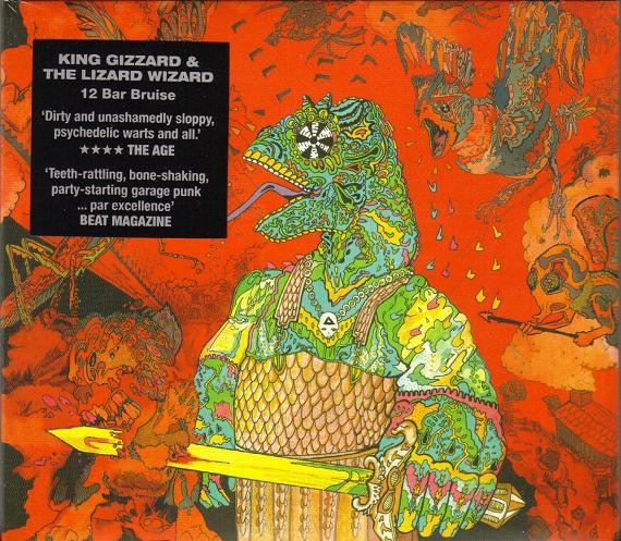 King Gizzard And The Lizard Wizard - 12 Bar Bruise CD | Flightless (FLT001) - main King Gizzard And The Lizard Wizard - 12 Bar Bruise CD | Flightless (FLT001) - main