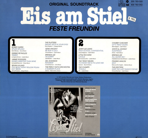 Various - Eis Am Stiel - 2. Teil - Feste Freundin - Original Soundtrack | Ariola (200 783) - 2