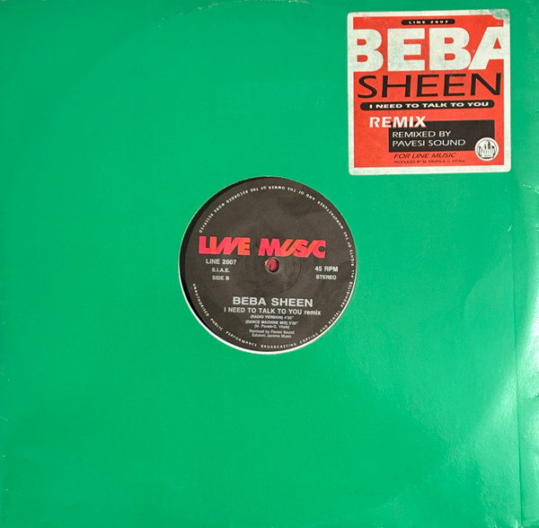 Beba Sheen - I Need To Talk To You (Remix) | Line Music (LINE 2007)