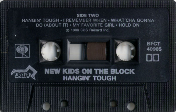 New Kids On The Block - Hangin' Tough [Cassette] | Columbia (BFCT 40985) - 4