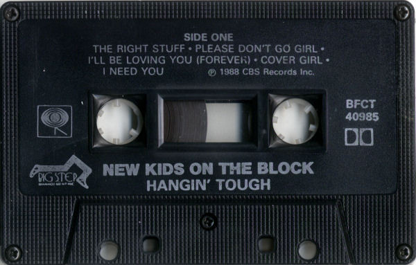 New Kids On The Block - Hangin' Tough [Cassette] | Columbia (BFCT 40985) - 3