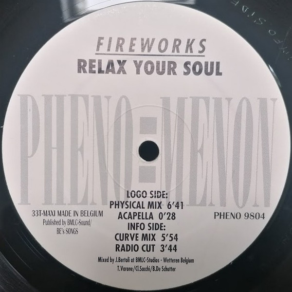 Fireworks - Relax Your Soul | Phenomenon (PHENO 9804) - main