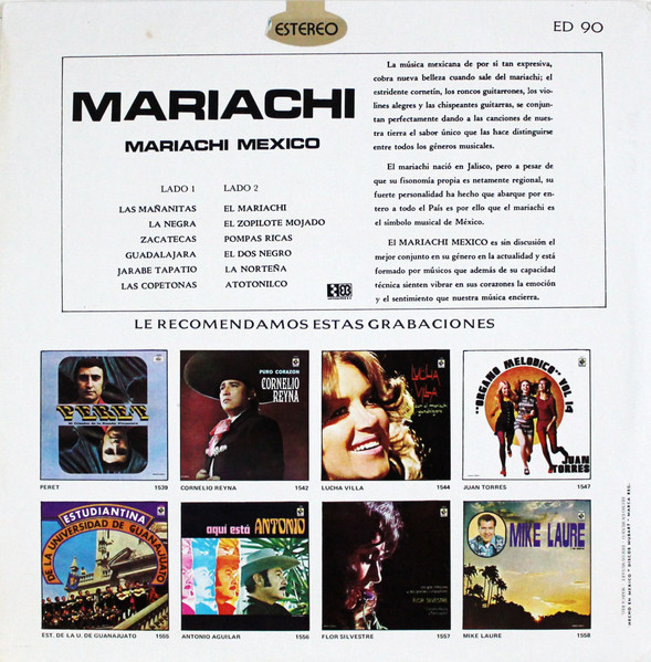 Mariachi Mexico - Mariachi | Musart (ED 90) - 2
