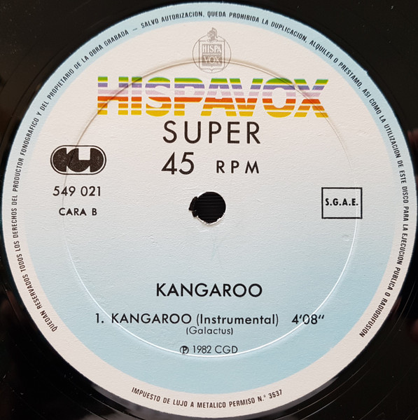 Kangaroo - Kangaroo | Hispavox (549 021) - 4
