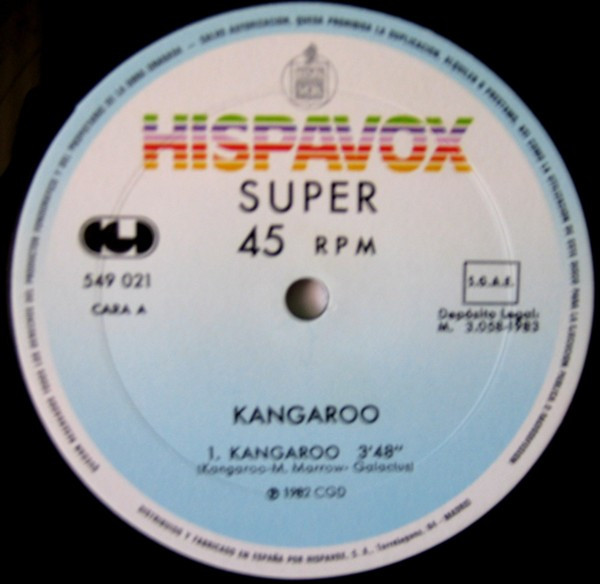 Kangaroo - Kangaroo | Hispavox (549 021) - 2