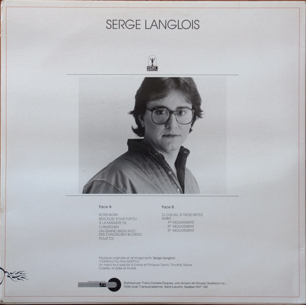 Serge Langlois - Le Cheval À Trois Pattes | Disques Galia (Gal: 0285) - 2 Serge Langlois - Le Cheval À Trois Pattes | Disques Galia (Gal: 0285) - 2