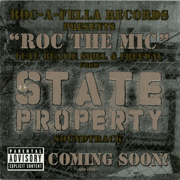 Beanie Sigel And Freeway - Roc The Mic | Roc-A-Fella Records (DEFR 15476-1) - 4