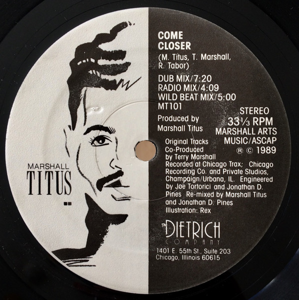 Titus - Don't Worry 'Bout Me / Come Closer | The Dietrich Company (MT101) - 2 Titus - Don't Worry 'Bout Me / Come Closer | The Dietrich Company (MT101) - 2