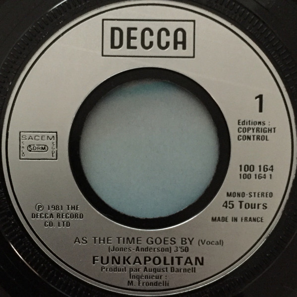 Funkapolitan - As The Time Goes By | Decca (100 164) - 3