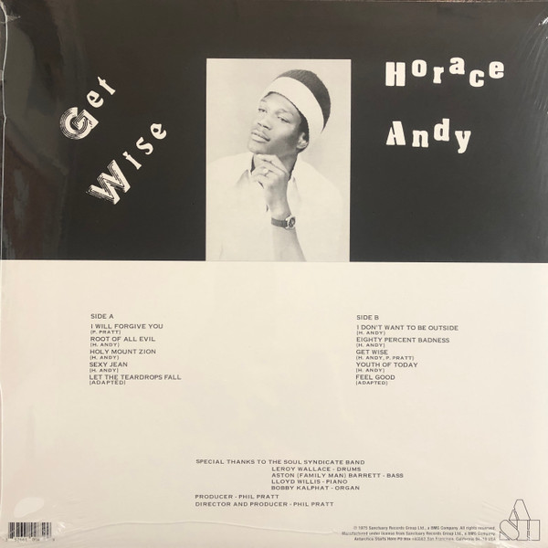 Horace Andy - Get Wise | Antarctica Starts Here (ASH711) - 4